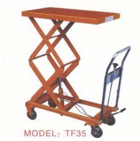 Dingjin TF15 Hand Scissor Hydraulic Lift Table TF15_ForkliftNet.com