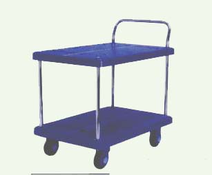 Dingjin Two Layer Manual Platform Truck