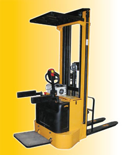 Demo DM-CDD12/15E Stand-on Full Electric Stacker DM-CDD12/15E