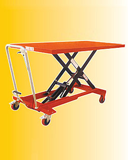 Demo DM-SPT500 Hand Scissor Hydraulic Lift Table DM-SPT500_ForkliftNet.com