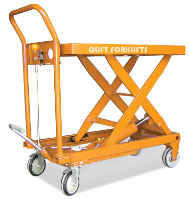 Olift CYT Hydraulic Hand Scissor Platform Truck CYT