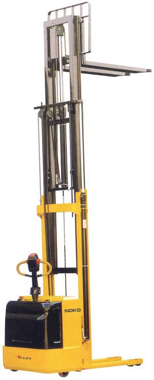 Noko FK Type 1.2-1.5T Stand-on Full Electric Stacker FK Type