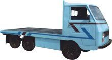 Green Electric Platform Truck BD8,BD10