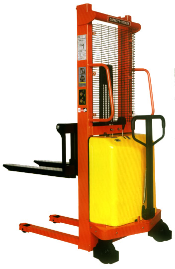 Minghua 1-2T Pedestrian Semi-electric Stacker DYC10-16/20-16