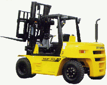 Hyundai Diesel Counter Balanced Truck HDF50-7