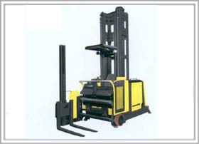 Komatsu 1.0-1.5T High Level Man-Up Three-way Stacker MX