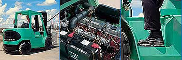 Mitsubishi Diesel Counter Balanced Truck FD40-50K_ForkliftNet.com