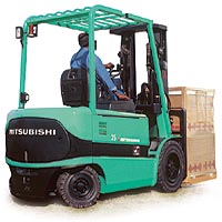 Mitsubishi Four Wheel Electric Counter Balanced Truck FB20-35K