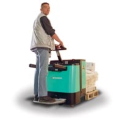 Mitsubishi Stand-on-board Electric Pallet Truck PB