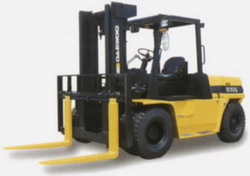 Doosan Diesel Pneumatic Tyre Counter Balanced Truck G50S-2