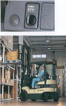 Toyota 1.0-3.5T Four Wheel Electric Counter Balanced Truck 7FB10-J35