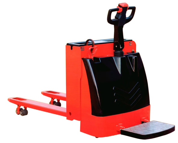 Haizhili Stand-on-board Electric Pallet Truck DTP2.0/2.5T_ForkliftNet.com