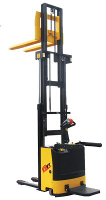 Taiguan Fixed Fork Type Stand-on Full Electric Stacker TL1529/1529A、TL1534/1534A_ForkliftNet.com