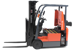 Toyota Pneumatic Tyre Three Wheel Electric Counter Balanced Truck 7FBEU Series