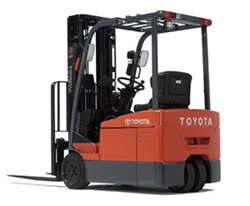 Toyota Three Wheel Electric Counter Balanced Truck Three Wheel Series