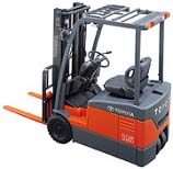 Toyota Three Wheel Electric Counter Balanced Truck Three Wheel Series