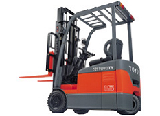 Toyota Three Wheel Electric Counter Balanced Truck Three Wheel Series