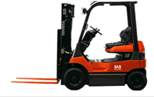 Toyota Four Wheel Electric Counter Balanced Truck 3FB Series