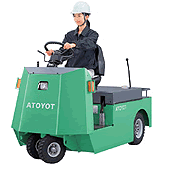 Toyota Electric Tractor Electric Tractor_ForkliftNet.com
