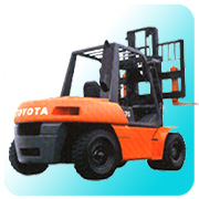 Toyota Diesel Counter Balanced Truck  