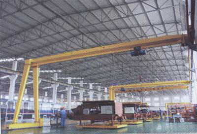 Zhengqi Mobile Gantry Crane Semi-door