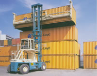 TCM Diesel Container Handler Counter Balanced Forklift-Empty FHD160Z/FHD180Z/FHD200Z/FHD230Z_ForkliftNet.com