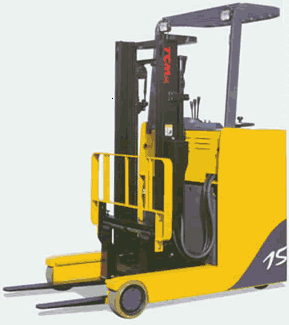 TCM 1-2.5T Stand-on Reach Truck FRB10-18