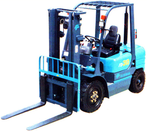 Global Friend Diesel Counter Balanced Truck FD30TJ