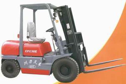CHUANLI 3T Gasoline Counter Balanced Truck CPQ30E