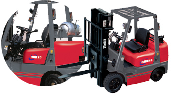Global-Power 1.5-1.8T Four Wheel Electric Counter Balanced Truck FGC15~35