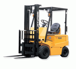 Hyundai OEM 1.5T Four Wheel Electric Counter Balanced Truck HBF15III