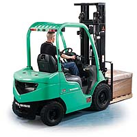 Mitsubishi Diesel Counter Balanced Truck  