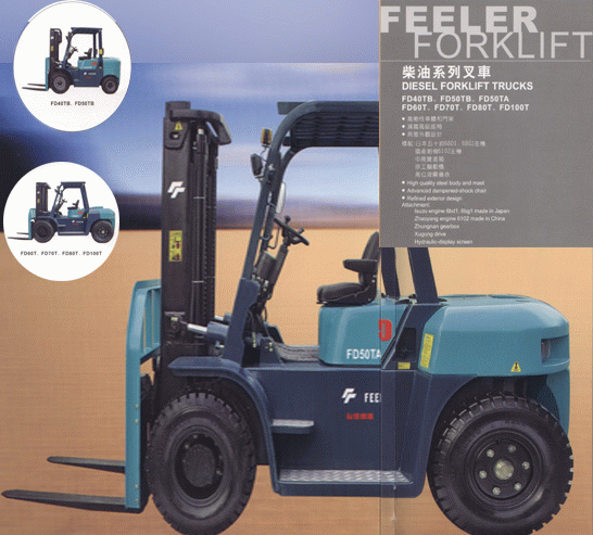 Good Friend Diesel Counter Balanced Truck  