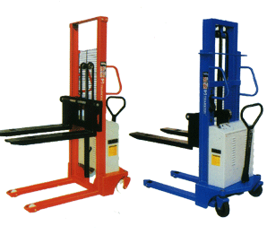 THANKYOU Pedestrian Semi-electric Stacker Long Fork