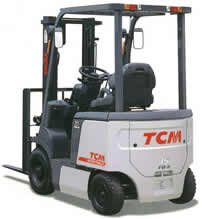 TCM Four Wheel Electric Counter Balanced Truck Electric Counter Balanced_ForkliftNet.com