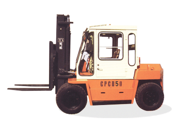Jinzhou Wanli 5T Diesel Counter Balanced Forklift CPCD50