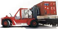 Ferrari 20-50T Diesel Container Handler Counter Balanced Forklift-Full Container Counter Balanced