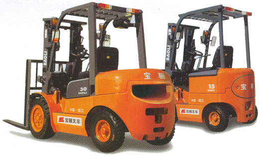 Baoli  1-1.25T Four Wheel Electric Counter Balanced Truck