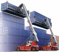 Ferrari Diesel Container Reach-Stacker Empty 248.6 / DS