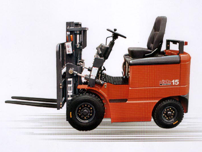 Heli Four Wheel Electric Counter Balanced Truck CPD10Z1 CPD15Z1 (Narrow Body)_ForkliftNet.com