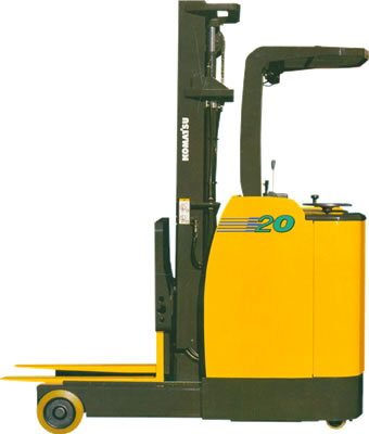 Komatsu 2T, 2.5T Stand-on Reach Truck BR20