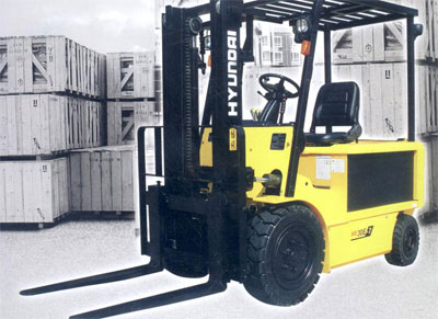 Hyundai Four Wheel Electric Counter Balanced Truck  20/25/30/35E-7