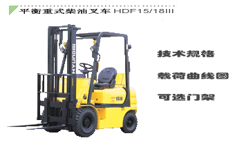 Hyundai Diesel Counter Balanced Truck  HDF20/25/30Ⅱ