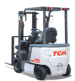 TCM 1-3T Four Wheel Electric Counter Balanced Truck New Type