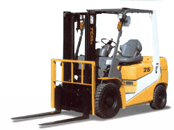 TCM 2-2.5T Pneumatic Tyre Diesel Counter Balanced Truck
