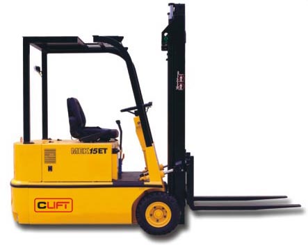 Clift Three Wheel Electric Counter Balanced Truck MEK 15ET
