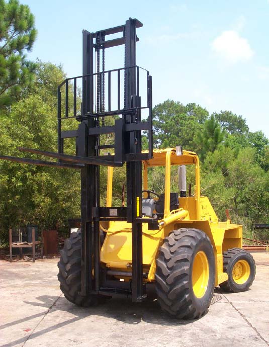 Master Craft 5000 Pounds Rough Terrain Forklift C-05-7106