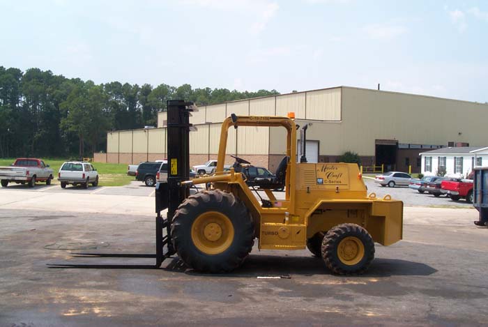Master Craft 10,000 Pounds Rough Terrain Forklift C-10-7106