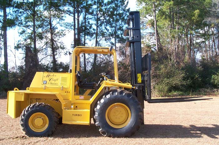 Master Craft 10,000 Pounds Rough Terrain Forklift C-10-7116