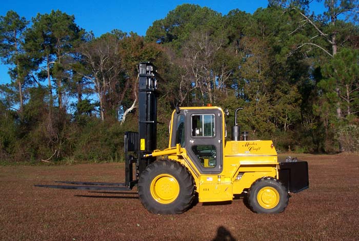 Master Craft 12,000 Pounds Rough Terrain Forklift C/M-12-1152